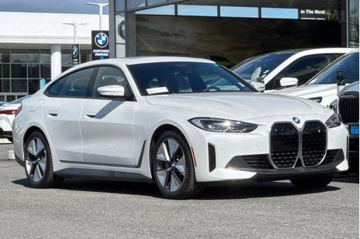 Mineral White Metallic 2023 BMW i4 Gran Coupe eDrive35
