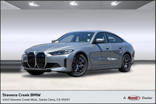 Skyscraper Grey Metallic 2023 BMW i4 Gran Coupe eDrive35