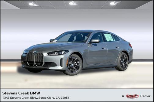 Skyscraper Grey Metallic 2025 BMW i4 Gran Coupe eDrive40