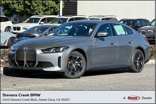 Skyscraper Grey Metallic 2025 BMW i4 Gran Coupe eDrive40