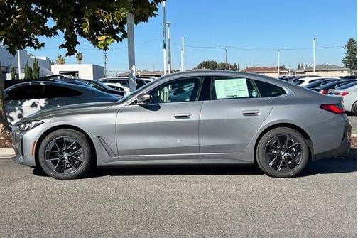 Skyscraper Grey Metallic 2025 BMW i4 Gran Coupe eDrive40