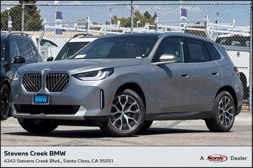 Skyscraper Gray Metallic 2025 BMW X3 30 xDrive