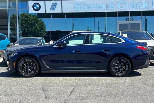 Tanzanite Blue II Metallic 2025 BMW i4 Gran Coupe eDrive40