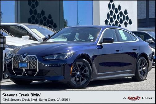 Tanzanite Blue II Metallic 2025 BMW i4 Gran Coupe eDrive40