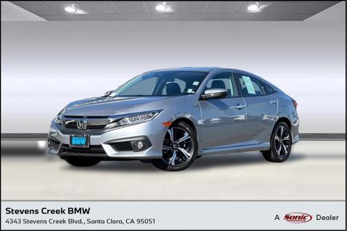 Modern Steel Metallic 2017 Honda Civic Touring