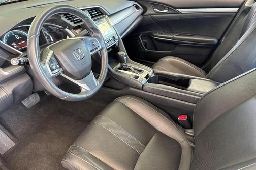 Modern Steel Metallic 2017 Honda Civic Touring