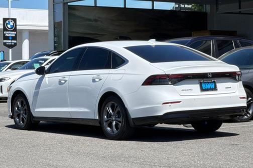 Platinum White Pearl 2024 Honda Accord Hybrid EX-L
