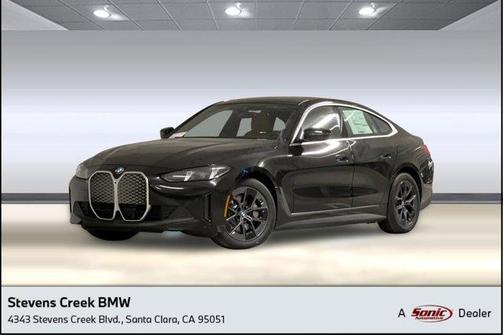 Jet Black 2025 BMW i4 Gran Coupe xDrive40