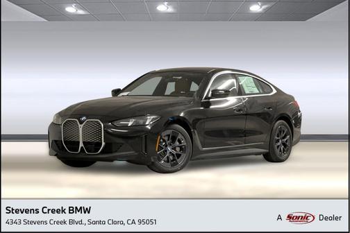Jet Black 2025 BMW i4 Gran Coupe xDrive40