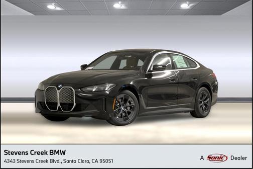 Jet Black 2025 BMW i4 Gran Coupe xDrive40