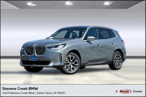 Skyscraper Gray Metallic 2025 BMW X3 30 xDrive