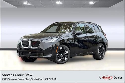 Black Sapphire Metallic 2026 BMW X3 30 xDrive