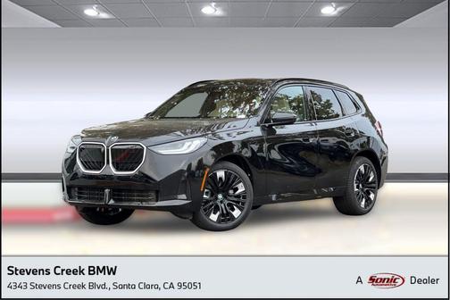 Black Sapphire Metallic 2026 BMW X3 30 xDrive