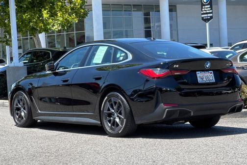 Jet Black 2025 BMW i4 Gran Coupe eDrive40