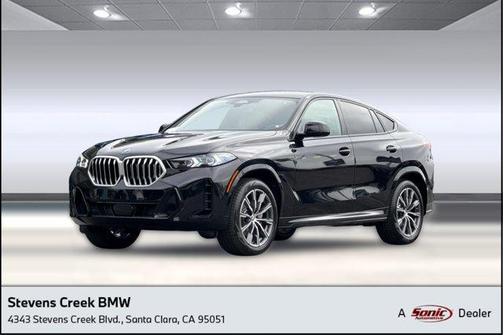Black Sapphire Metallic 2026 BMW X6 xDrive40i