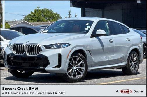 Brooklyn Grey Metallic 2024 BMW X6 xDrive40i