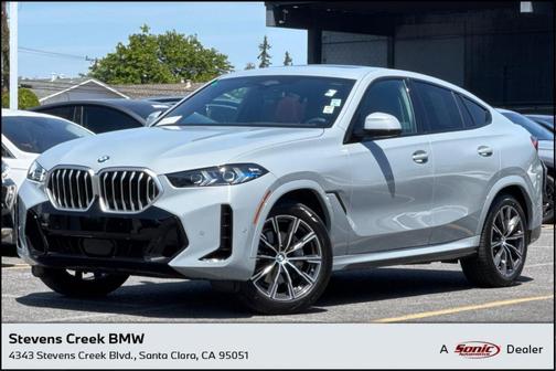 Brooklyn Grey Metallic 2024 BMW X6 xDrive40i