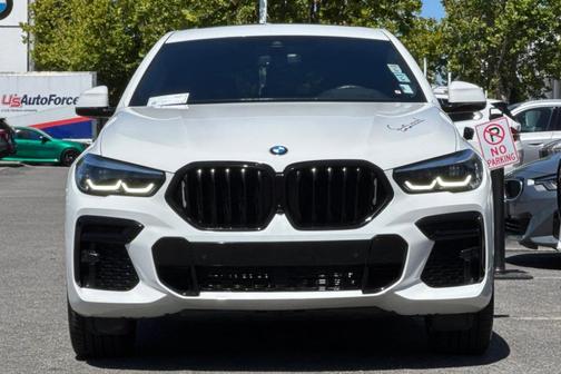 Alpine White 2023 BMW X6 xDrive40i