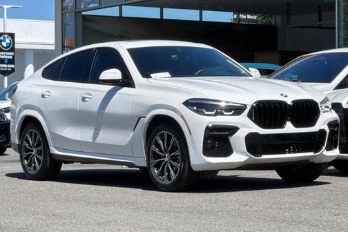Alpine White 2023 BMW X6 xDrive40i