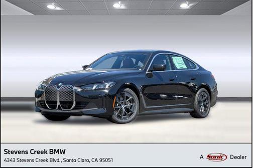Black Sapphire Metallic 2026 BMW i4 Gran Coupe xDrive40