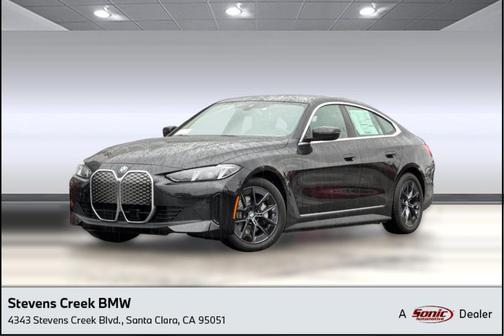 Black Sapphire Metallic 2026 BMW i4 Gran Coupe xDrive40