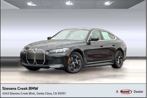 Black Sapphire Metallic 2026 BMW i4 Gran Coupe xDrive40