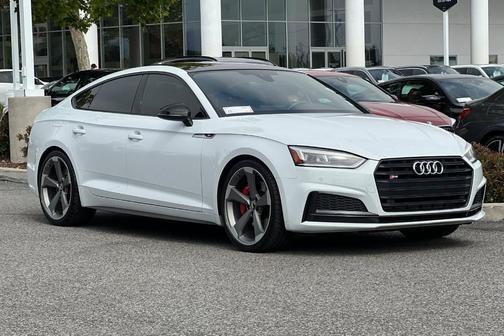 Glacier White Metallic 2019 Audi S5 3.0T Premium Plus