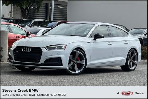 Glacier White Metallic 2019 Audi S5 3.0T Premium Plus