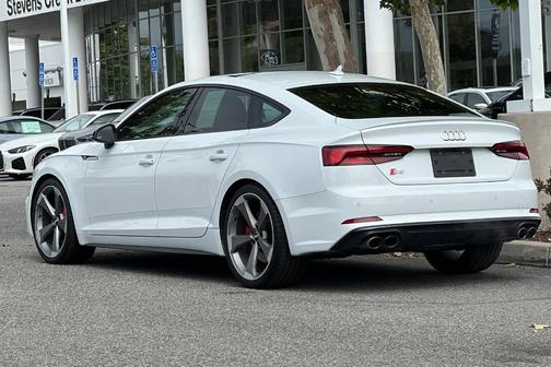 Glacier White Metallic 2019 Audi S5 3.0T Premium Plus