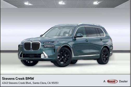 Blue Ridge Mountain Metallic 2026 BMW X7 xDrive40i