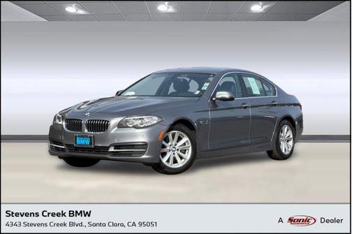Gray 2014 BMW 528 528i