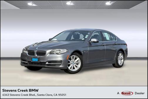 Gray 2014 BMW 528 528i