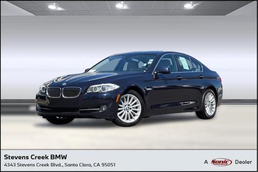 Blue 2013 BMW 535 535i