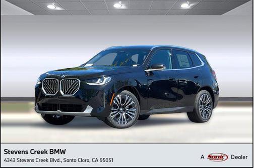 Black Sapphire Metallic 2026 BMW X3 30 xDrive