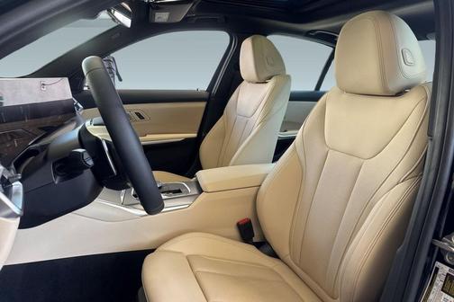 Jet Black 2025 BMW 330 330i Sedan