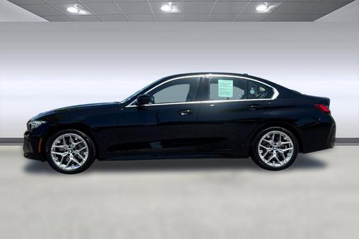 Jet Black 2025 BMW 330 330i Sedan