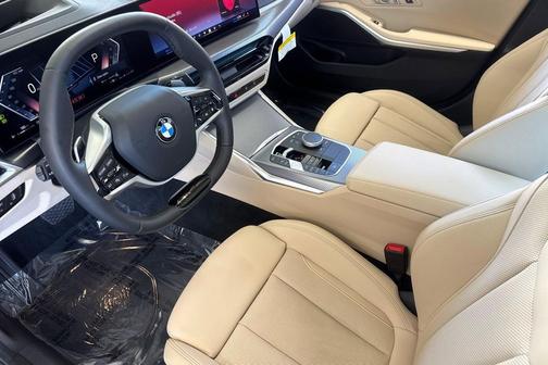 Jet Black 2025 BMW 330 330i Sedan
