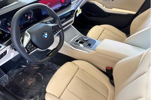 Jet Black 2025 BMW 330 330i Sedan