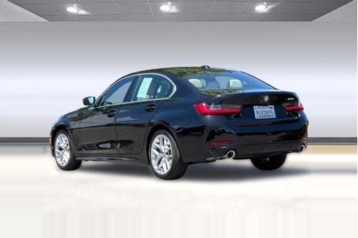 Jet Black 2025 BMW 330 330i Sedan
