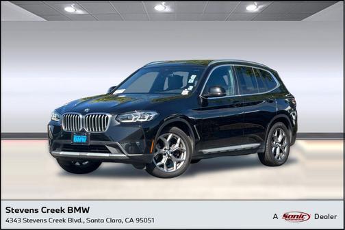 Black 2024 BMW X3 sDrive30i