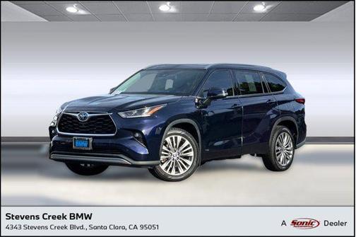 Blueprint 2022 Toyota Highlander Hybrid Platinum