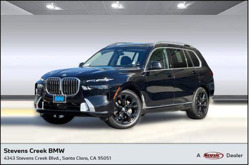 Black Sapphire Metallic 2023 BMW X7 xDrive40i