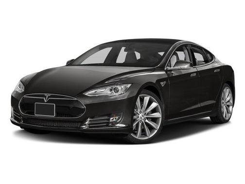 Black 2016 Tesla Model S 70