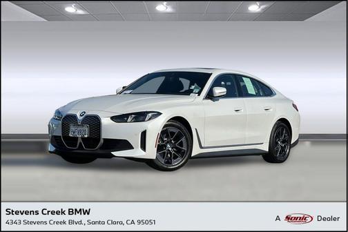 Mineral White Metallic 2025 BMW i4 Gran Coupe eDrive40