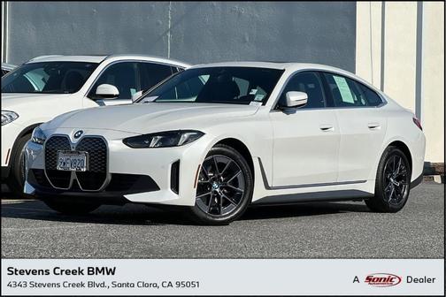 Mineral White Metallic 2025 BMW i4 Gran Coupe eDrive40