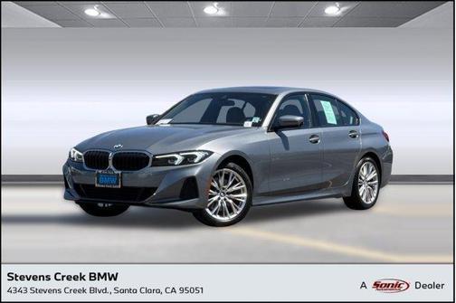 Skyscraper Grey Metallic 2023 BMW 330 330i