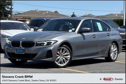 Skyscraper Grey Metallic 2023 BMW 330 330i