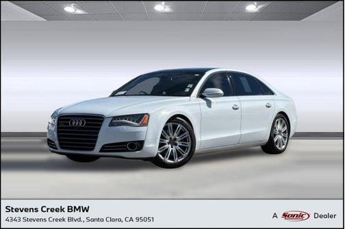 White 2014 Audi A8 3.0T