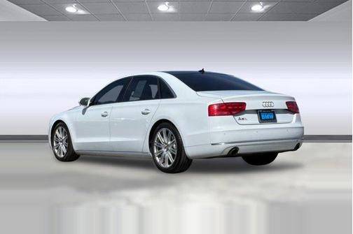 White 2014 Audi A8 3.0T