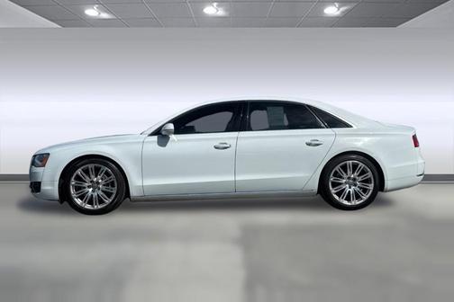 White 2014 Audi A8 3.0T